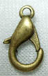 10mm Bronze Parrot Clasp Pb-free