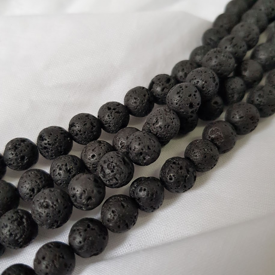 Lava 8mm Strand - Click Image to Close