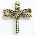 Dragonfly 20x25mm - Sterling Silver